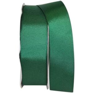 Reliant Ribbon Grosgrain Style Ribbon, 1-1/2 Inch X 50 Yards, Forest Green