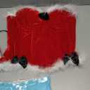 Haysandy 4 Pcs Sexy Christmas Santa Lingerie Costume Women Girls Claus Costume Dress Hat for Xmas Outfits (Small, Red)