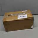 Asidrama 4 Pack Passage Brushed Satin Nickel Door Handles, Door Lever with Door Knobs Indoor for Bedroom or Bathroom, Heavy Duty Door Handles Interior with Locks for Left Right Sided Doors