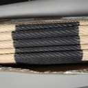RURALITY Outdoor Rug 9x12 Waterproof for Patio Clearance,Large Plastic Straw Mat for Camping,Porch,RV,Reversible,Black and Beige