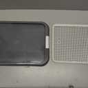  Dog Potty Tray, Mesh Puppy Training Pad, 25.6 x 18.9 Inch, Gray