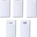 Identify Switch Cover  Thin Plastic Wall Plate Overlays with Labels for Light Switches and Outlets