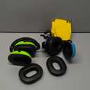 ZOHAN Kids Ear Protection 2 Pack,Kids Noise Canceling Headphone for Concerts, Monster Truck, Fireworks (Blue+green)