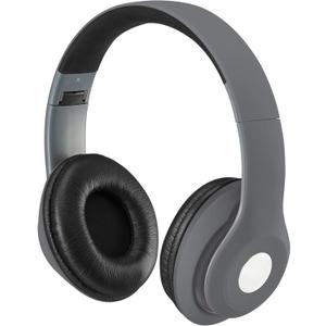 iLive Bluetooth Over-The-Ear Headphones with Microphone (Matte Gray)