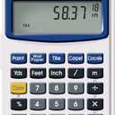 Calculated Industries 8510 Home ProjectCalc Do-It-Yourselfers Feet-Inch-Fraction Project Calculator | Dedicated Keys for Estimating Material Quantities and Costs for Home Handymen and DIYs , White Small