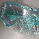 Seago Kids Swim Goggles Snorkel Diving Mask for Youth(5-15), Anti-Fog 180 Clear View (Green)
