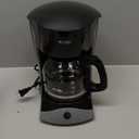 Mr. Coffee Black Coffee Maker, 12 Cups, with Auto Pause and Glass Carafe, Perfect for Home and Office Use