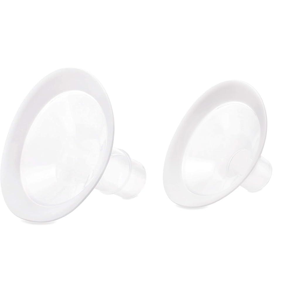 Medela PersonalFit Flex Breast Shields, 2 Packs of Large 27mm & Small 21mm Flanges, Made Without BPA, Flex Technology, 11.8% More Milk Per Minute