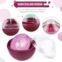 Patelai 4 Pieces Fruit and Vegetable Storage Containers for Fridge, Onion Holder Storage Avocado Green Pepper Tomato and Onion Keeper/Saver/Holder, Refrigerator Vegetable Crisper