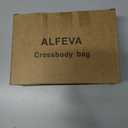 Initial Crossbody Purse Small Leather Sling Bag, Personalized Birthday & Mother's Day Gifts for Mom, Pink Travel Purse (Letter J)