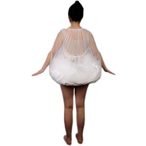 Bridal Wedding Dress Petticoat Underskirt Save You From Toilet Water Wedding Accessories 111 Ivory (White)