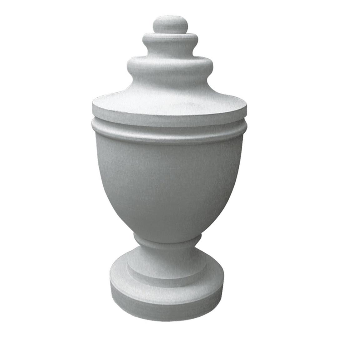 Ekena Millwork FIN04X11UR 4 7/8-Inch OD x 11 1/2-Inch Urn Finial