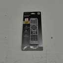 GE Universal Remote Control for Samsung, Vizio, LG, Sony, Sharp, Roku, Apple TV, TCL, Panasonic, Smart TVs, Streaming Players, Blu-ray, DVD, 4-Device, Silver, 33709