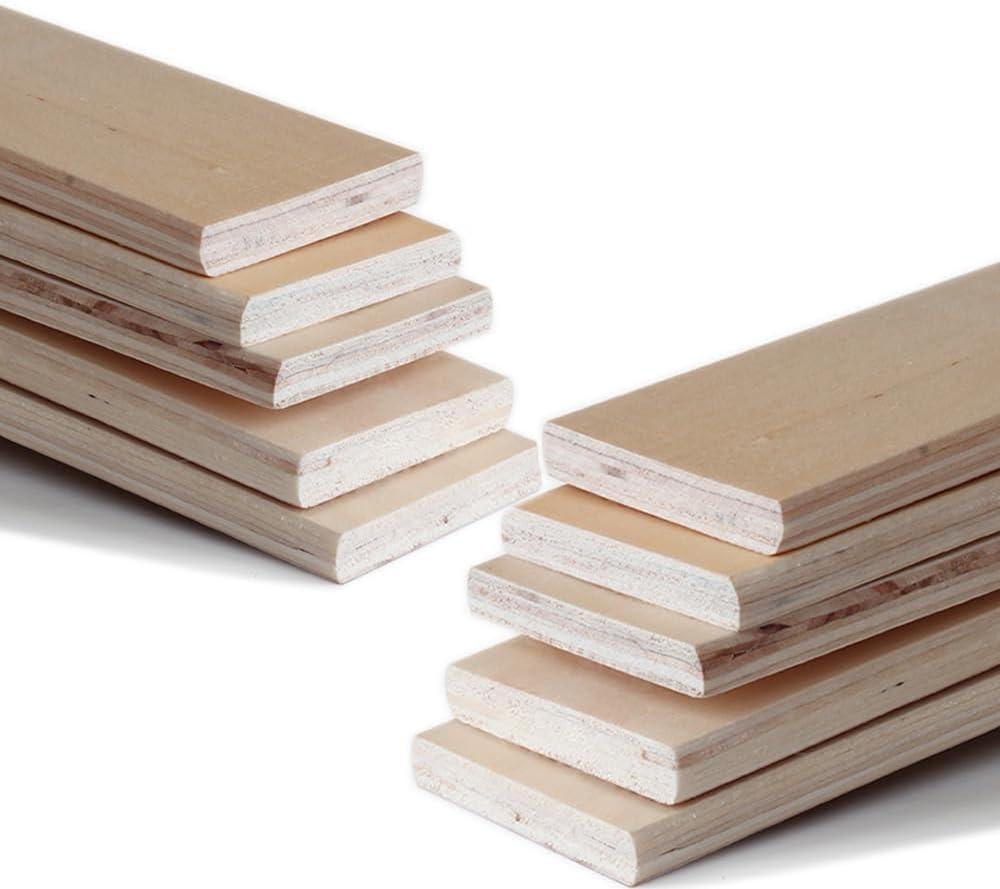 Wooden Bed Slats Replacement - 5 Pack (39.3"L x 2.08"W x 0.33"H), Modern Style, Easy Assembly, No Tools Required