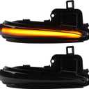 [2pcs] Side Mirror Turn Signal Lights for Toyota Tacoma 2016-2023/2019-2024 RAV4, LED Sequential Dynamic Indicator Strip Lamps Replacement for 8174058010