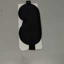 YFONG Weighted Sleep Mask, Women Men 3D Blocking Lights Sleeping Mask (4.2oz/120g), Pressure Relief Night Sleep Eye Mask with Adjustable Strap, Eye Cover Blindfold for Travel Nap Yoga, Black