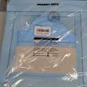 GRANNY SAYS Shoe Organizer for Closet, Fits up to 8 Pairs, 2 Pack Shoe Cubby Storage Containers with Side Mesh Pocket and Flip-Top Lids, Blue (Max Foot Length: 6")