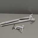 White Boom Arm for HyperX QuadCast S - White Mic Arm Compatible with Hyperx Quadcast White Microphone, Premium Microphone Boom Arm Stand by YOUSHARES