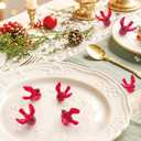 2 x 50 Pcs Mini Cardinal Figurines Miniature Resin Bird Tiny Animals to Hide Small Plastic Red Christmas Ornaments Crafts for Home Garden Decor Cute Cardinal Gifts for Women