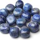 MAIBAOTA Lapis Lazuli Natural Crystals Bulk Polished Tumbled Stones Energy Balance Crystal Gemstones Vase Filler Decorative Stones Quartz Crystals
