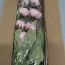 VIERENA 6 Pcs Faux Silk Peony Artificial Flowers for Vase -27", Bulk Fake Peonies Branches with Stems for DIY Bouquet Centerpieces Wedding Fillers Arrangements Shower Decorations (Blush Pink)