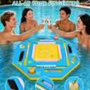 Floating Mahjong Table for Pool, 32 Inch Game Board, 32" Large