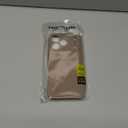 LoeoeL for iPhone 17 Pro Phone Case Silicone, Minimalist Ultra Thin Slim Soft Rubber Gel Solid Color Matte TPU Cute Case for Women Men, Girly Plain Aesthetic Design & Camera Cover, Brown Fall