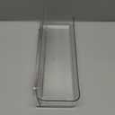 No-Drill Acrylic Shower Caddy  Wall Mounted Bathroom Shelf with Drain Holes, Strong Adhesive, Large Capacity for Shower, Kitchen, RV  Sandra Series