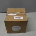 R-kay 100 Pack Clear Plastic Plates - 6.25 IN Hammered Gold Rimmed Sturdy, Durable And Extra Heavy duty Gold Plastic Dessert Plates Disposable - Ideal For Appetizer And And For Desserts.