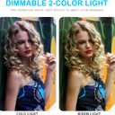Photo Studio Light Box, 20"x20" Professional Photography Photo Light Box with 160 LEDs Lights & 4 Color Backgrounds for Product Picture Photography