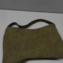 Woven Suede Shoulder Bag For Women Purses and Handbags Ladies Hobo Bags For Work Travel (Green)