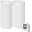 Dedicated to UPFAS Automatic Cat Litter Box Liners, Small Garbage Bag, 20 Count per Roll, 2 Rolls, Tear, Multi-Use for Cat Litter Box, Self Clean Little Box, Kitchen, Bathroom, Tabletop Trash Can