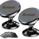 2-Pack  Magnetic Phone Holder for Car DashboardStrong MagnetiPhone Magnetic Phone Mount for Car Phone Holder 4 Metal PlateCell Phone Holders for Your Car Mount for iPhone 16 Pro Max 15 14 13 12
