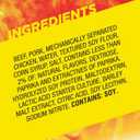 4 x Slim Jim Smoked Meat Sticks, Original Flavor, 6g Protein Per Serving, Snack Size, 0.28 oz. (14 Count)