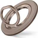 SYNCWIRE Magnetic Phone Ring Holder for MagSafe, 360 Rotation Cell Phone Grip Stand Finger Ring Kickstand Two-Sided Magnet Compatible with iPhone 17 Pro Max 16 15 14 13 12 MagSafe Accessories