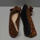 Stunner Womens Flats Fashion Pointed Toe Bowknot Ballet Flats Cute Slip On Dress Flats Comfortable Party Wedding Flats, Size 44