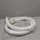 2 Pack Pool Hoses for Above Ground Pools 59"x1.5" With 2 Type B Hose Adapters - Pool Pump Hose Accessories - Above Ground Pool Hose Replacement - Pool Pump Hoses for Above Ground Pools