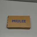 MIULEE Decorative Linen Pillow Covers 20x20 Inch Light Blue Boho Farmhouse Neutral Couch Throw Pillows for Bed Pack of 2 Accent Coastal Modern Pillowcase Summer Sofa Livingroom Home Decor,  Light Blue