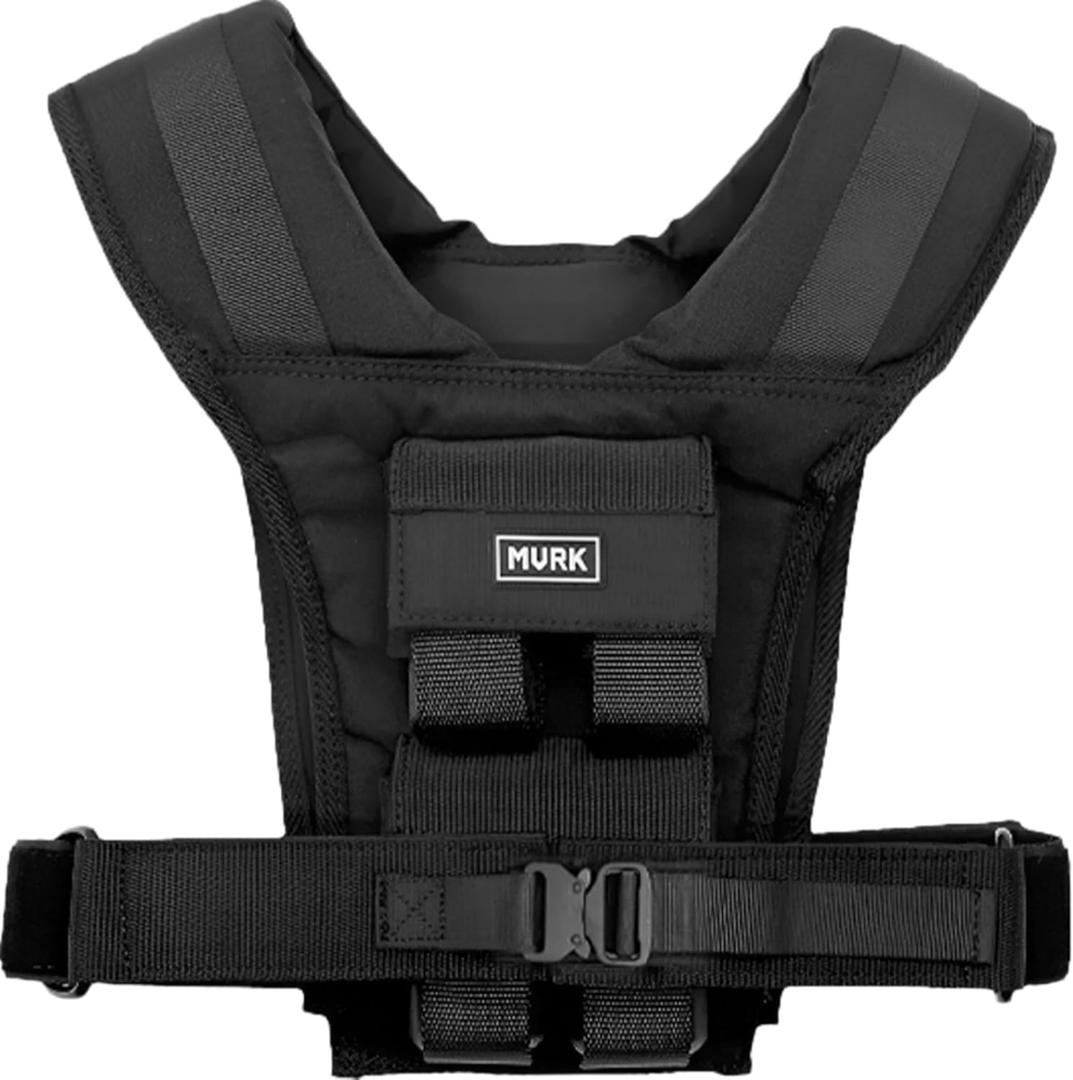 MVRK Weighted Vest for Men Heavy Duty Rucking & Strength Training Vest with Removable Iron Weights, Adjustable 15100lbs, No-Bounce Design for Calisthenics, HIIT & Functional Fitness