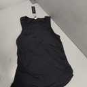Tempt Me Women Tankini Top Only - High Neck Bathing Suit Tummy Control Swim Top 2025 (Black) Size: Medium