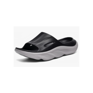 Recovery Slides for Men and Women - Orthopedic Sandals with Arch Support & Thick Cushion, Plantar Fasciitis Slippers, Lightweight Non-Slip Slides for Post-Workout Recovery, 10W, 8M