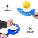 Sports Scoop Balls Set for Kids Outdoor Toss and Catch Game with 4 Scoops and 2 Balls Portable Active Play Toy for Backyard Beach Picnic and Family Gatherings