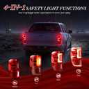 LED Left Tail Light With Blind Spot Compatible with Ford Ranger 2019-2023 Replacement# KB3Z13405G