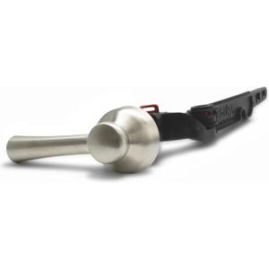 Korky Strong Arm Metal Toilet Handle and Lever - Universal to Fit Front, Angled, Side, Left, and Right Mount Toilets - Brushed Nickel, Simple Style, 6074BP