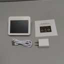 Professional Indoor Air Quality Monitor with 7X AQI,16 in 1 Portable Real-Time Detector for PM2.5 | PM10 | CO2 | TVOC | HCHO | Temp | Hum for Home Cars Plants Pets