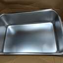 Stainless Steel Litter Box,19.7"x13.7"x6" Large Metal Litter Box for Kitty/Cat, Easy to Clean, Non Stick Litterbox No Smell for Adult Cats