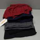 4 Pack Women's Wide Leg Sweatpants, Baggy Straight Elastic Waist Drawstring Multipack Lounge Trousers with Pockets Size XXL