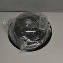 Microwave Splatter Cover for Food, Clear Microwave Lid with Water Steamer, Integrated Handle, Splatter Guard, 10 Plate Covers & 12" Mat, BPA-Free, Essential Kitchen Gadgets and Accessories (transparent)