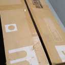 2-Door Modern Floor Storage Cabinet with 3-Tier Shelf