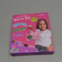 Toddler Play Purse for Kids with Accessories, Toys for Girls with Pretend Makeup, Keys, Smartphone, Dress Up Toy Purse for Toddlers and Kids - Birthday Gift for Little Toddler Girls Ages 3 4 5 6, Pink